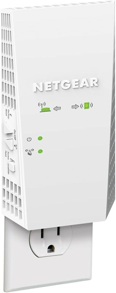 NETGEAR WiFi Mesh Range Extender (EX6250) - Covers up to 1,500 sq.ft. and 25 Devices with AC1750 Dual Band Wireless Signal Booster & Repeater (up to 1750 Mbps Speed), Plus Mesh Smart Roaming