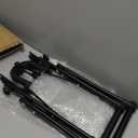 Greensen Wheel Truing Stand, Wheel Tire Foldable Home Mechanic Truing Stand Professional Mountain Road Rim Maintenance Tool Suitable for 25 to 27in Wheels