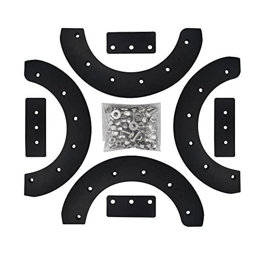 302565MA 302565 Rubber Paddle Kit - by Braveboy, Replacement for 20" 21" 22" Craftsman/Murray Noma /57121MA 1687312SM Snow Thrower Fits Model 536.88150 536.885213 536.881501 & More