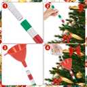 45 Inch Christmas Tree Watering Funnel with Iron Tubes, Adjustable Christmas Tree Watering System Xmas Plant Watering Tool for Real Christmas Trees
