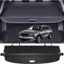 Retractable Cargo Cover Compatible with Acura MDX 2022-2026 Base/SH-AWD/SH-AWD A-Spec/Type Trunk Shielding Security Shade Privacy Screen Tonneau Luggage Cargo (Carbon Fiber Texture)