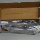 Renovators Supply Manufacturing - Heavy-Duty Black Offset Strap Lift Off Pintle Hinge - Pin Hinges for Shutters, Windows, Doors & Gates with Hardware - Wrought Iron, 11.75 in., Pack of 2