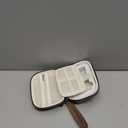 Linpr Digital Camera Case for KODAK PIXPRO FZ55/ FZ45 /FZ43/ CAMKORY DC403, Protective Travel Compact Digital Cameras Hard Carrying Bag with Wrist Strap, SD Card Storage Pocket (Brown)