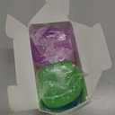 4 Pack Stress Cube Sensory Fidget Toys for Anxiety Stress Relief, Slow Rising Fidget Cube Squeeze Toys, Squishy Cube Filled with Thick Substance, Ice Cube Stress Balls for Adults Kids