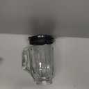 Anbige Replacement Parts 5-Cup Glass Jar with Lid,Compatible with Black&Decker Blender BL1110BG / BL1210RG/ BL1820SGM/ BL2020/ BL2010BG