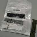 Acextro 4-Pack Marine Sport Band Compatible with Galaxy Watch Ultra Bands 47mm (2025/2024), Samsung Watch 7 Ultra Bands for Men Women, Breathable Ocean Silicone Strap No Gap Design