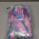 Jumbo Braiding Hair For Women Mix Four Colored Hair Extensions For Braiding Hair Extensions 24inch Rainbow Colors Synthetic Fiber For Box Braiding Hair(Light Purple/Light Green/Blue/Pink-3Pcs)