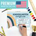 Kindergarten Award Certificates for Students -25 Certificate of Achievement Awards, Kindergarten Diploma, Preschool Graduation Certificates for Kids, Certificate Paper, Star Student Honor Roll