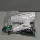 Conair Double Ceramic Travel Dryer with Concentrator & Folding Handle, 1875W Travel Blow Dryer with Smart Voltage Technology, Ionic Conditioning Fights Frizz, 3 Heat & 2 Speed Settings, White