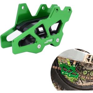 AnXin Motorcycle Chain Guide Guard Protection CNC for KLX250R 94-96 KLX250 06-23 KLX250S 09-14 KLX300 KLX300R KLX300SM 97-07 20-23 Dirt Bike Supermoto Enduro Green