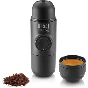 WACACO Minipresso GR, Portable Espresso Machine, Compatible Ground Coffee, Hand Coffee Make, Travel Gadgets, Manually Operated, Perfect for Camping