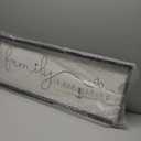 comurdyo Family is Everything Sign Living Room Wall Decor 32"×12" Large Family Wood Framed Hallway Entryway Hanging Horizontal Simple Vintage Rustic Farmhouse for Wall Art (Black)