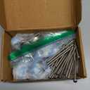 Kitchen Cabinet Knobs - Pack of 12 - Indian Countryside Colorful Assorted Ceramic Drawer Pull Handle for Kitchen Cupboard Wardrobe Knob Boho Room Interior Decor - Sky Blue