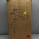 Medium Dog Stroller for Large Dogs, Pet Stroller for Medium Dogs Up to 100lbs, All-Terrain with Handle & Canopy, Storage Organizer, Waterproof Oxford Fiber Black