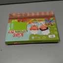 28PCS Toddler Knife Set - Kids Knives for Real Cooking, Montessori Kids Kitchen Knife Set with Cutting Board Crinkle Cutters, Kid Safe Knives, Toddlers Kitchen Tools for Age 2-10 Year Old Girl Boy