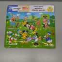 Melissa & Doug Disney Mickey Mouse Wooden Chunky Puzzle  8-Piece Disney Character Puzzle for Toddlers and Kids Ages 2+