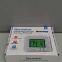 Garystat Non-Programmable Heat Pump Thermostat for House 2 Heat/1 Cool, with Temperature & Humidity Monitor and Large Green LCD