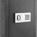 In-Wall Safe with Electronic Keypad and 2 Manual Override Keys - Protect Money, Jewelry, and Passports at Home or Business by Paragon Safes (Gray)