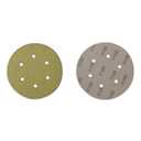 BHA 6" Inch 6 Hole Hook and Loop Sanding Discs for Orbital DA Sanders - 100 Pack (400 Grit)