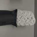 KSIIA Washable Dog Bed Deluxe Plush Dog Crate Beds Comfy Kennel Pad Anti-Slip Pet Sleeping Mat for Large, Jumbo, Medium, Small Dogs Breeds, 17" x 12", Gray (Grey)