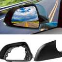 Jaronx Compatible with Tesla Model 3 Mirror Caps 2017 2018 2019 2020 2021 2022 2023 2024 2025,Left+Right Rear View Side Mirror Cover Cap Replacement for Tesla Model 3 Accessories