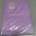 2 x Youngever 6 Pack Heavy Duty Plastic Two Pocket Folders, Heavy Duty Plastic 2 Pocket Folder (Mauve)