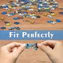 2 x HUADADA Jigsaw Puzzles for Adults 1000 Pieces, Horror Night Interlock Perfectly Letter on Back No Dust, Home Decor Birthday Party Toy for Men Women Elders Seniors (27.5"x19.6"), 1:1 Poster