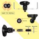 4 Pcs Luggage Suitcase Replacement Wheels 80x24mm Wear-Resistant Luggage Wheels Rubber Rotating Wheel Low Noise for Trolley Travel Case Carry-on Roller Bag (SXL/80x24mm)