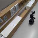 5.5FT Single Track Bypass Sliding Barn Door Hardware Kit