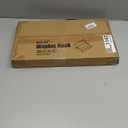 KLM Liquor Bottle Display Shelf, Coffee Syrup Rack Organizer, 3 Step Countertop Liquor Wine Rack, Mini bar,Liquor Cabinet, Home Retro Bar Shelf Stand for Liquor Whiskey, SpiritsBlack