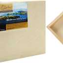 Da Vinci Pro Birch Wood Panel 1-5/8 Deep  16x16 Single Panel - Fine Textured, Warp Resistant, Lightweight & Rigid  Perfect for Mounting Sanded Pastel or Watercolor Paper, Linen or Canvas