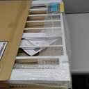 Safety 1st Easy Install Walk Thru Baby Gate for Doorway With Door, Dog Gates, Fits 29"-38", Easy Install 28" Tall, White