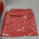 Patio Cushions for Outdoor Furniture - 2224 Inches High Back and Deep Seating Outdoor Cushion for Patio Chairs Sofa Couch Loveseat Water Resistant(Red/1 Set/Button)