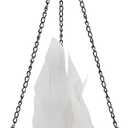 Aspen Creative 61168-02-1, Hanging Fire Flame Light Prop for Halloween, Christmas and Party Decor Black