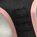 Timos Dog Harness Small Sized, No Pull Pet Harness with Neck Lockable Snap,No Choke Front Clip Dog Reflective Vest,Adjustable Metal Rings 3 Buckles,Easy Control Handle for Small Dogs Lock Pink S (Small (Pack of 1))