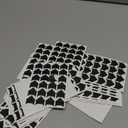 AKOOSY 15sheets Album Photo Corner Stickers Picture Corners for Photo Album DIY Adhesive Holders Photo Corners for Albums Picture Corners for Scrap Book Photo Attachment Tabs Paper Black