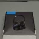 Wireless Headphones for TV, TV Headphones Wireless for Seniors with Transmitter Charging Base, Perfect Audio Sync, Ideal Gift for The Mom, Seniors, Parents (Black)