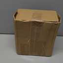 Wesiti 3 Pieces Gold Ceramic Christmas Tree Figurines Tabletop Small Decorative Xmas Tree Desktop 6.3" & 8.1" & 10.2" Tall Holiday Table Centerpieces for Office Home Mantle Shelf Cabinet Decor Indoor