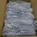 24 Pack Plastic Champagne Flutes Vintage Light Blue Goblet Champagne Glasses Unbreakable Wedding Toasting Glasses Diamond Wine Glasses Crystal Wine Cups Clear Drinking Glasses 5.5 OZ for Bridal Shower