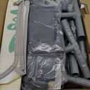 Baby Playpen with Mat, Baby Playpens for Babies and Toddlers, BabyFence Play Pen for Indoor & Outdoor, Sturdy Safety Play Yard with Soft Breathable Mesh, 50 * 50 * 27 inches Grey