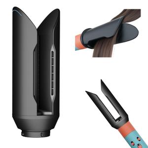 Hair Smooth Attachment for Dyson Airwrap, Gentle Airflow Finishing Attachment Compatible with Dyson Airwrap HS01/05/08, Hair Straightener Replacement Part for Sleek Polished Straight Finish