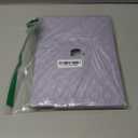 Seorsok Compatible with MacBook Air 13 Inch Case2022 2021 2020 2019 2018 Release A1932 A2179 M1 A2337 Touch ID,Elegant Leather Plastic Hard Shell Case Transparent Keyboard Cover,Lavender Grey PVC Grid