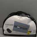 7AM Enfant Car Seat Covers - Cocoon Baby Cover for Boys & Girls, Rain & Snow Repellent, Breathable Windproof, Center Zipper, Universal Fit for Infant Car Seat (0-12M) (Black)