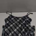 Women's Plade Mini Dress XXL