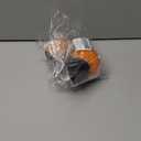 2 x Hocus Pocus Sign Magical Halloween Decor Gift, Mini Black Cat Plush Pumpkin Toy, Witchy Cute Halloween Decor for Women Friend Coworker Handmade Crochet Fall Autumn Table Tiered Tray Ornament