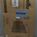 Ballu Mica Infrared Space Heater Indoor Use,Large Room Panel Heater with Programmable Thermostat,WiFi App Control,Portable Stand or Wall Mount,Energy Efficient Smart Quiet Heater,Work with Alexa,White