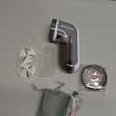 BEAUTURAL Fabric Shaver and Lint Remover, Sweater Defuzzer with 2-Speeds, 2 Replaceable Stainless Steel Blades, Battery Operated, Remove Clothes Fuzz, Lint Balls, Pills, Bobbles Gray