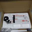 Magnetic Tablet Stand, Adjustable Desk Mount for iPad & All Tablets, 360 Rotating Foldable Arm with Gas Spring, Heavy Duty Aluminum, for Home Office, Kitchen, Bedside, Studio, Black