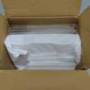 12 Pack Acrylic Sign Holder 5 x 7, Double-Sided Clear Sign Holder Plastic Stands for Display, T Shape Acrylic Table Sign Stands for Office Store Restaurants Wedding Party Decoration