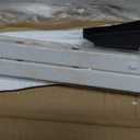 Mobile File Cabinet,Lateral Filing Cabinet with 3 Fabric Drawers,Rolling Printer Stand with 4 Open Storage Shelf for Home Office, White